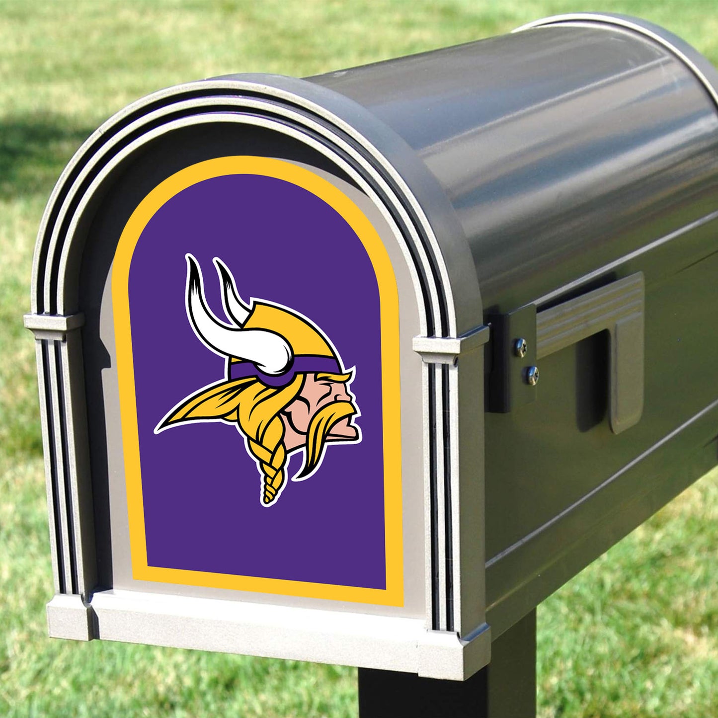 Minnesota Vikings:  Mailbox Logo        - Officially Licensed NFL    Outdoor Graphic