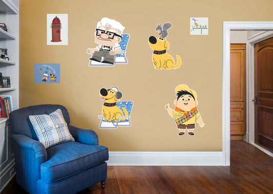 Dug Days:  Doodle Collection        - Officially Licensed Disney Removable Wall   Adhesive Decal