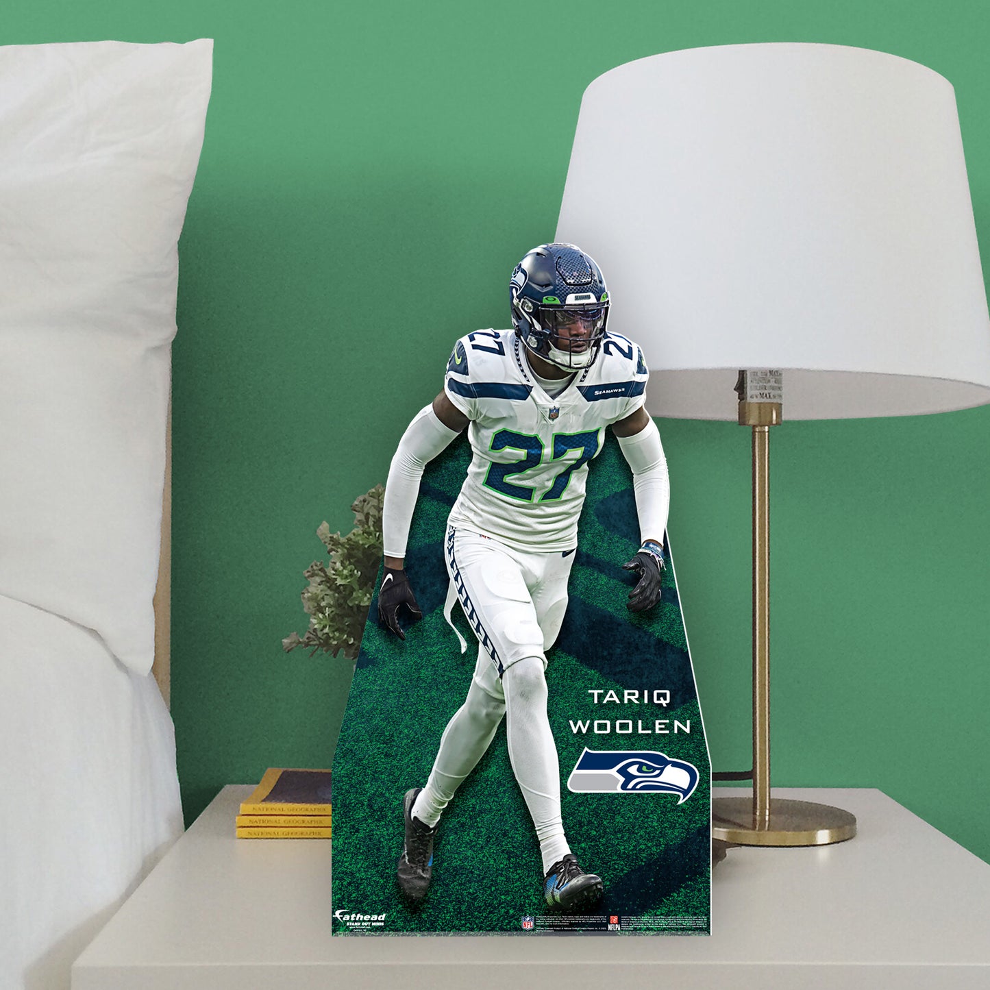 Seattle Seahawks: Tariq Woolen 2023  Mini   Cardstock Cutout  - Officially Licensed NFL    Stand Out