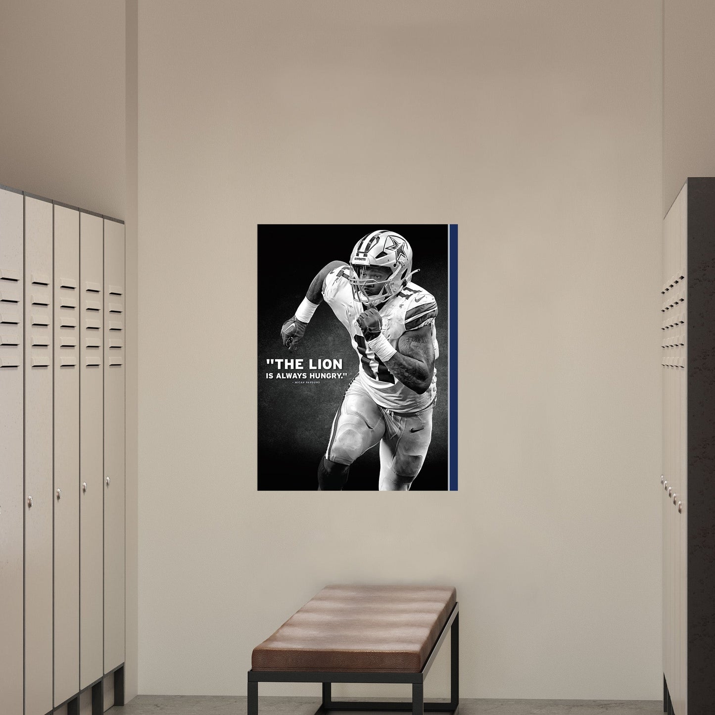 Dallas Cowboys: Micah Parsons Inspirational Poster - Officially Licensed NFL Removable Adhesive Decal