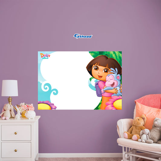 Dora the Explorer:  Together Dry Erase        - Officially Licensed Nickelodeon Removable     Adhesive Decal