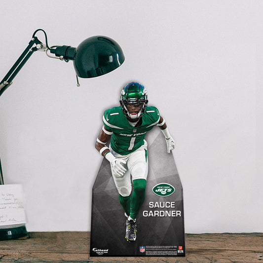 New York Jets: Sauce Gardner   Mini   Cardstock Cutout  - Officially Licensed NFL    Stand Out