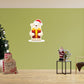 Christmas: Bear Die-Cut Character - Removable Adhesive Decal