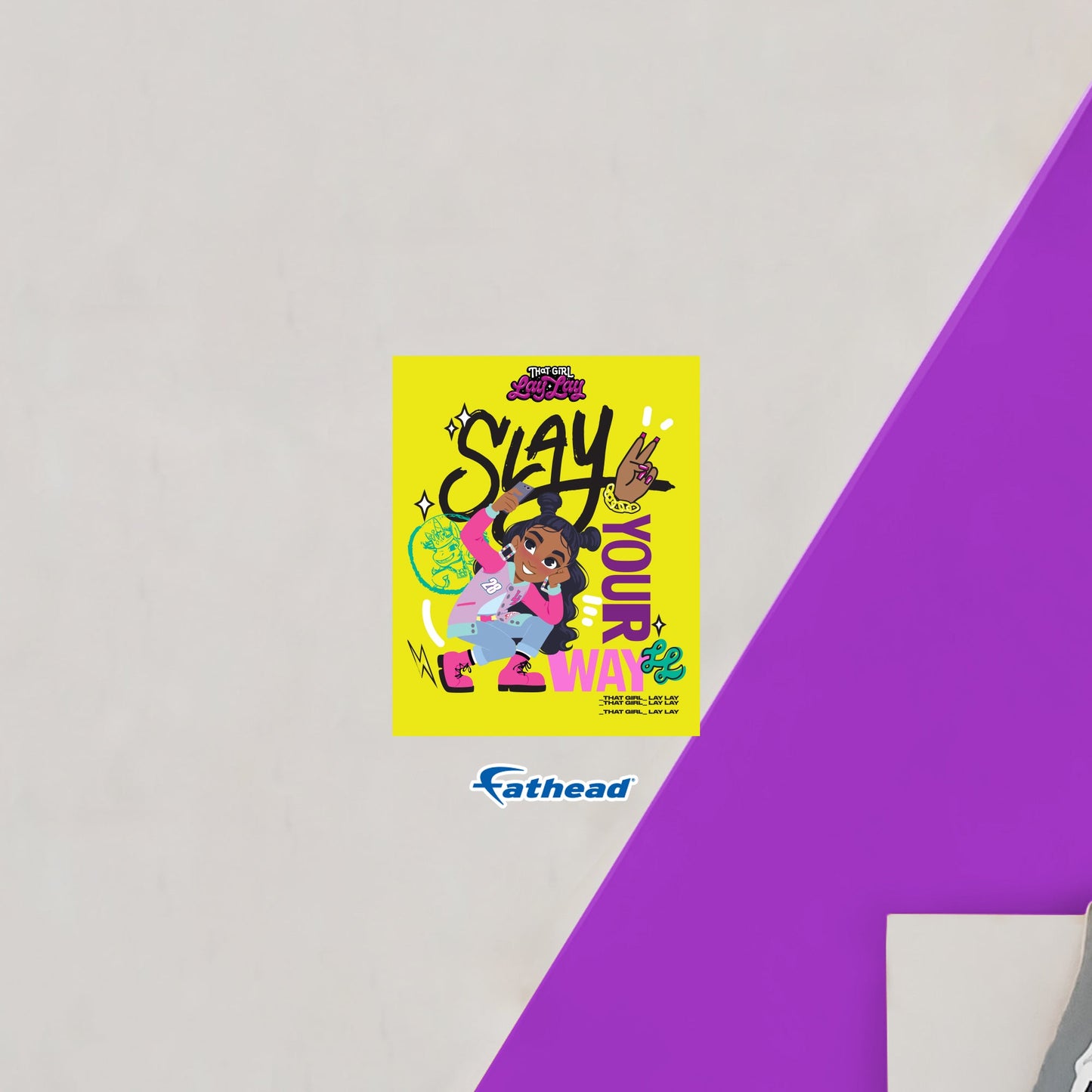 That Girl Lay Lay: Selfie Poster - Officially Licensed Nickelodeon Removable Adhesive Decal