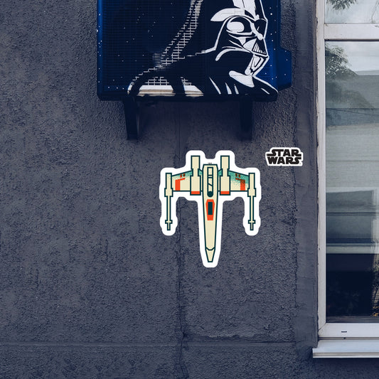 X-Wing Die-Cut Icon        - Officially Licensed Star Wars    Outdoor Graphic