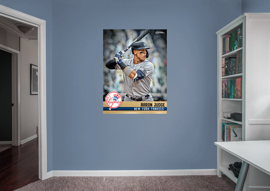 Aaron Judge - GameStars Series - Peel & Stick Poster - Official MLB - New York Yankees - Reusable Vinyl Wall Decal