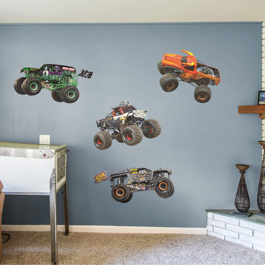 Monster Jam: Collection  - Officially Licensed Removable Wall Decal