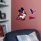 Houston Texans: Mickey Mouse - Officially Licensed NFL Removable Adhesive Decal