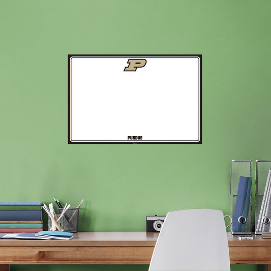 Purdue Boilermakers 2020 X-Large Dry Erase Whiteboard  - Officially Licensed NCAA Removable Wall Decal