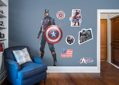 Life-Size Character + 7 Decals (38"W x 77"H)