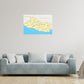 Maps of North America: El Salvador Mural        -   Removable Wall   Adhesive Decal