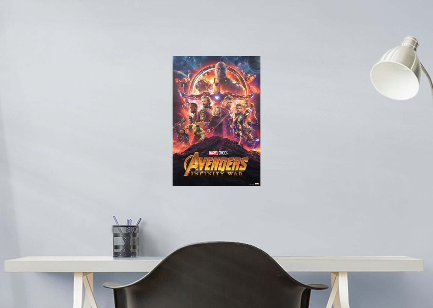 Avengers: Infinity Wars Movie Posters Mural        - Officially Licensed Marvel Removable Wall   Adhesive Decal