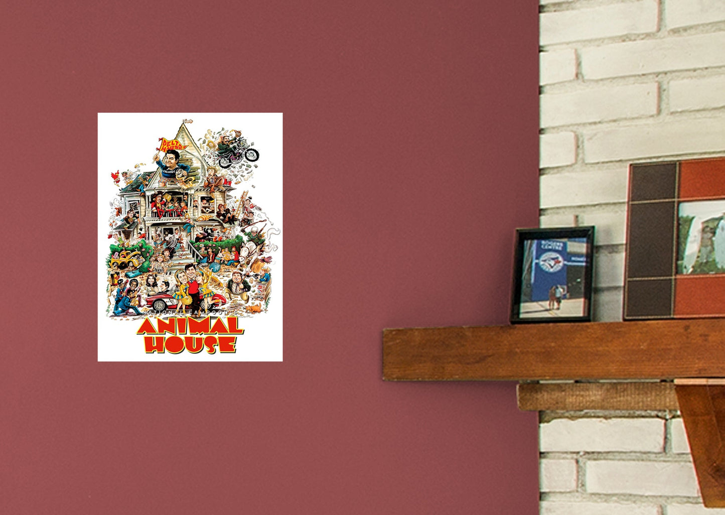 Animal House:  Movie Poster Mural        - Officially Licensed NBC Universal Removable Wall   Adhesive Decal