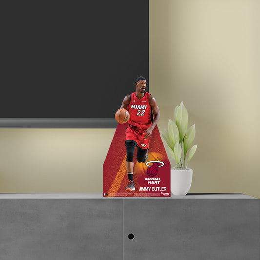 Miami Heat: Jimmy Butler 2021  Mini   Cardstock Cutout  - Officially Licensed NBA    Stand Out