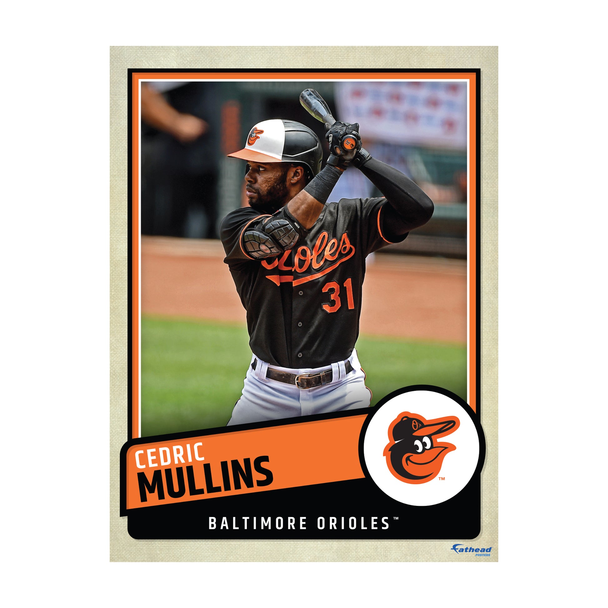 Baltimore Orioles: Cedric Mullins 2022 Poster - Officially Licensed ML –  Fathead