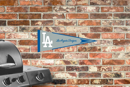 Los Angeles Dodgers:  Pennant        - Officially Licensed MLB    Outdoor Graphic