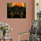 Halloween:  Haunted House Mural        -   Removable Wall   Adhesive Decal