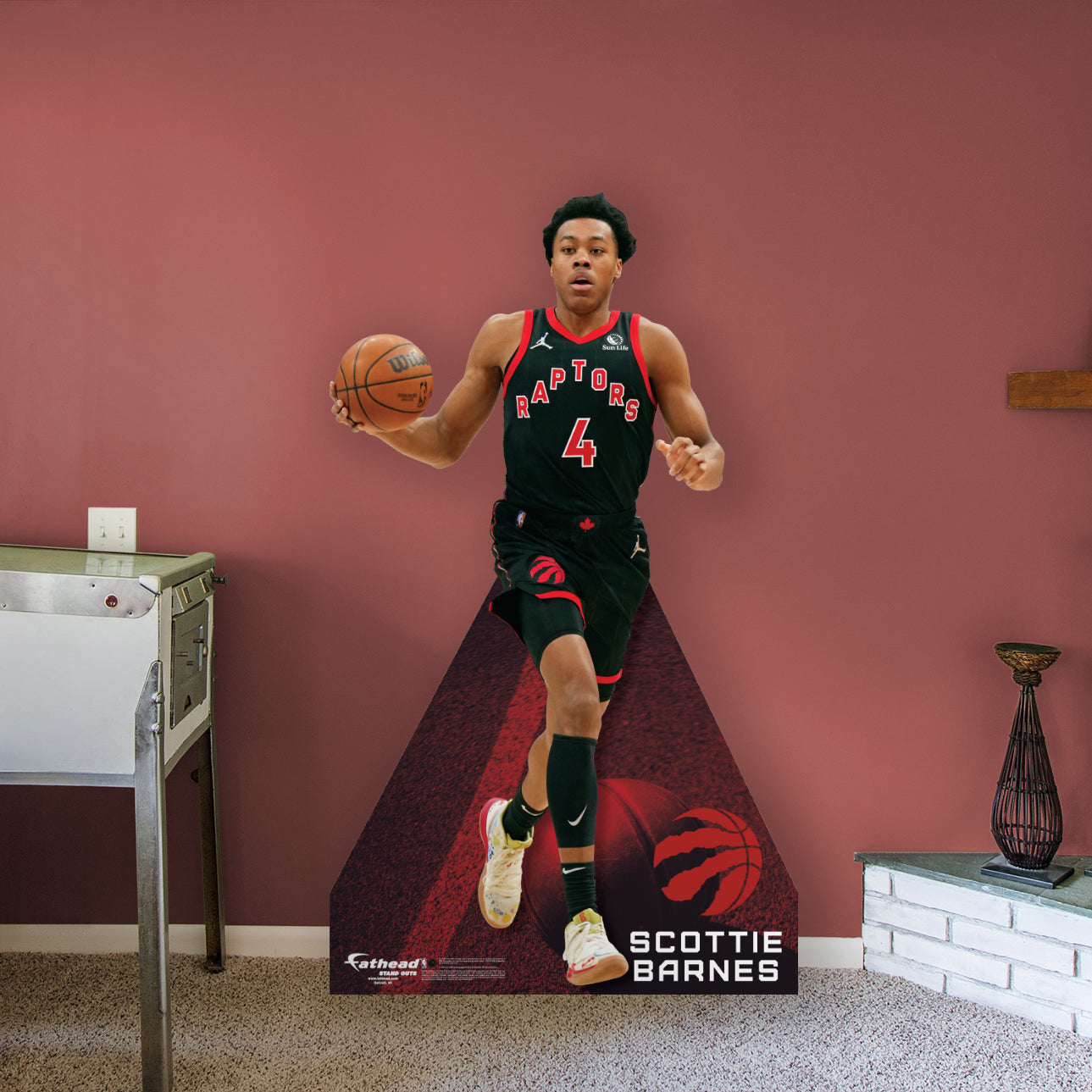 Toronto Raptors: Scottie Barnes Life-Size Foam Core Cutout - Officially Licensed NBA Stand Out