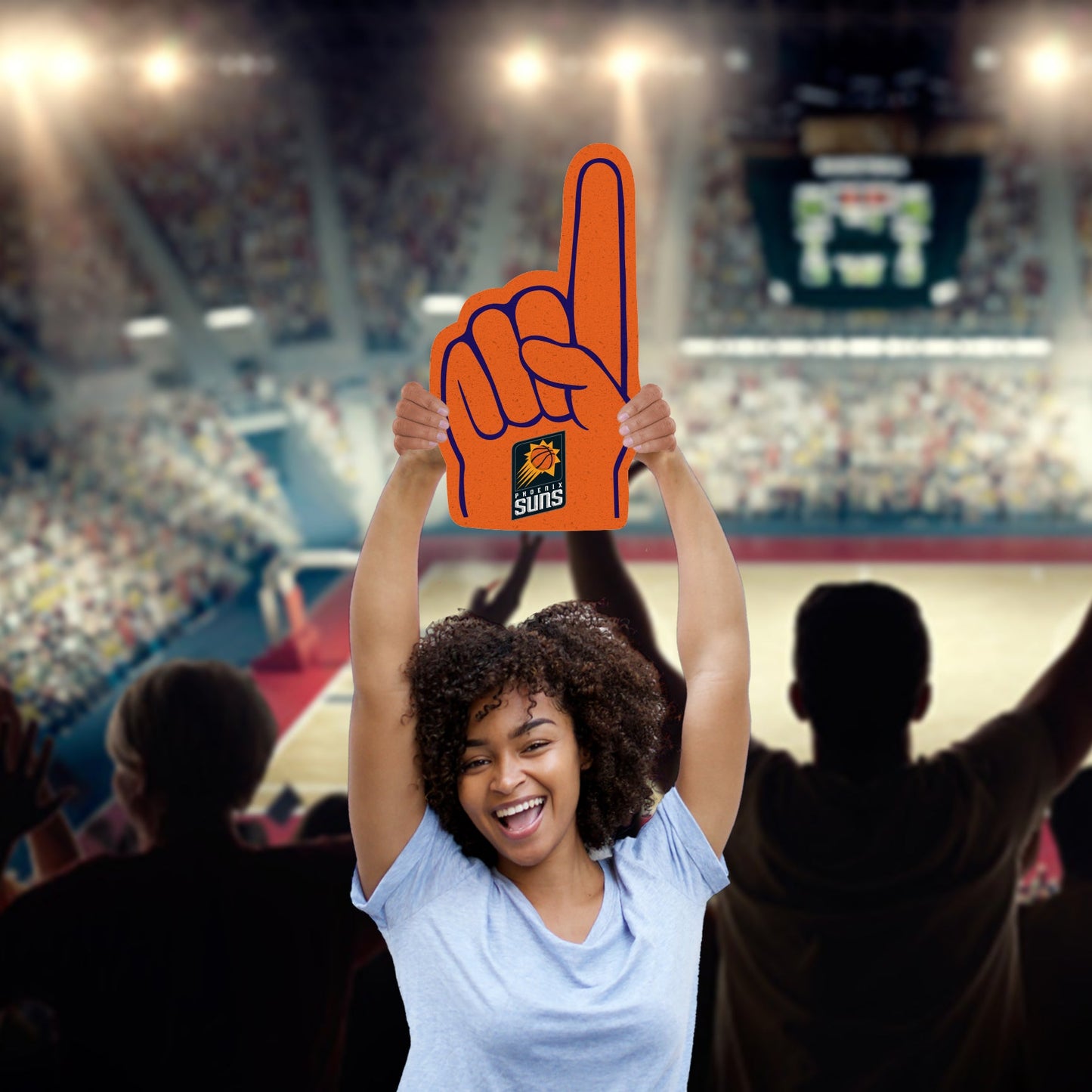 Phoenix Suns: Foamcore Foam Finger Foam Core Cutout - Officially Licensed NBA Big Head