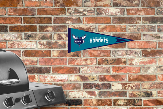 Charlotte Hornets:  Pennant        - Officially Licensed NBA    Outdoor Graphic