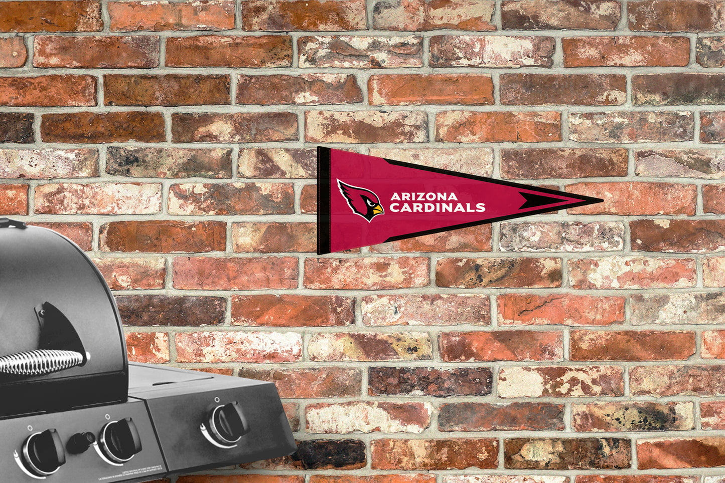 Arizona Cardinals:  Alumigraphic Pennant        - Officially Licensed NFL    Outdoor Graphic