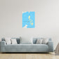 Maps of Asia: Philippines Mural        -   Removable Wall   Adhesive Decal