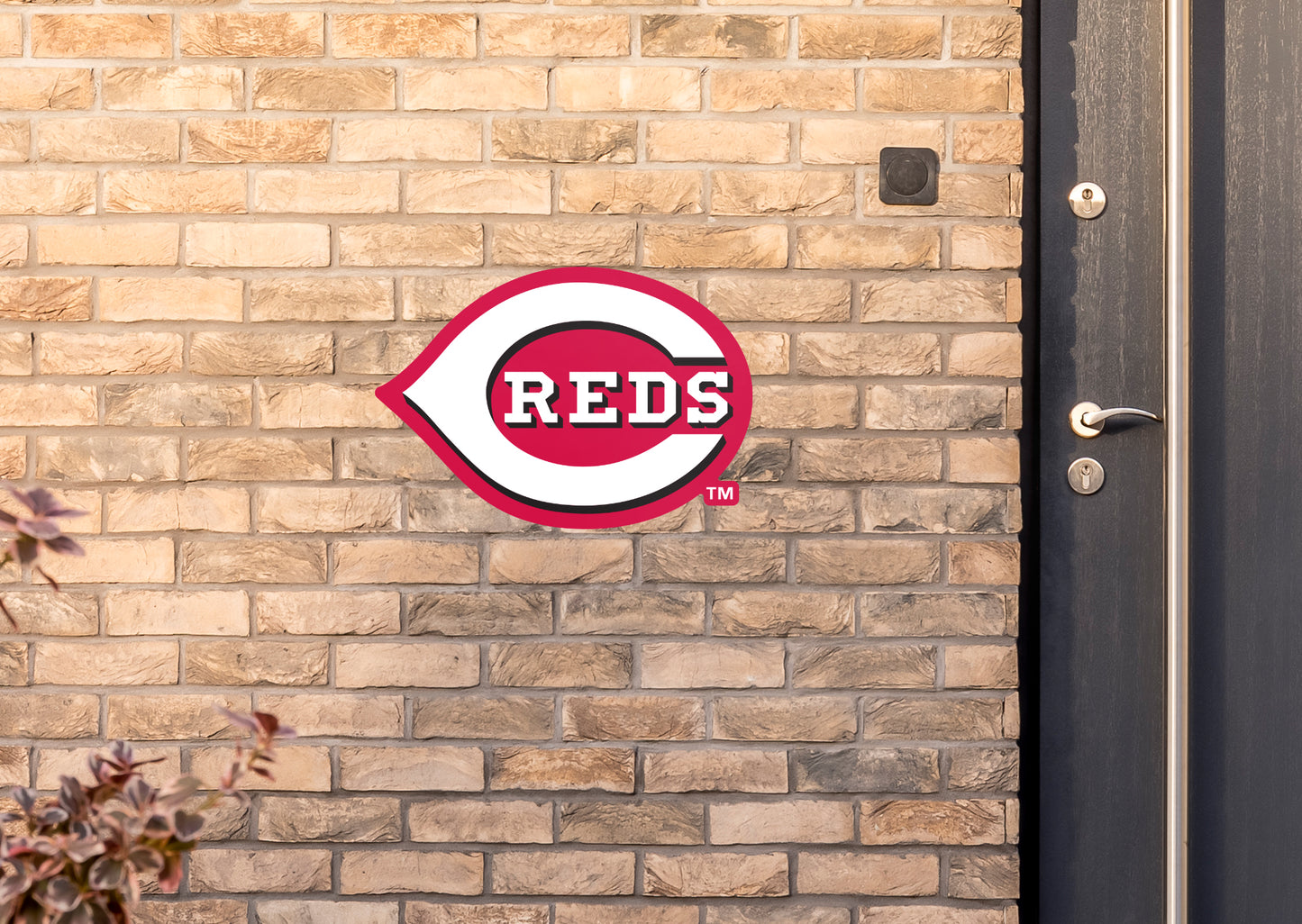 Cincinnati Reds:  Logo        - Officially Licensed MLB    Outdoor Graphic
