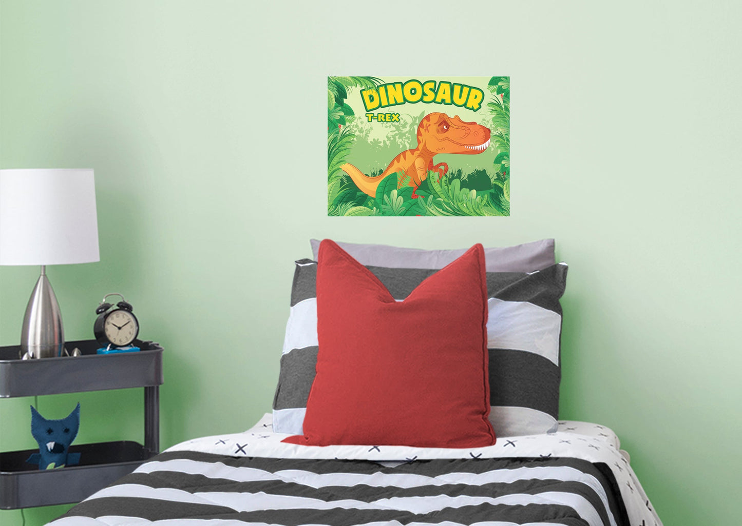 Dinosaurs: T-Rex Mural        -   Removable Wall   Adhesive Decal