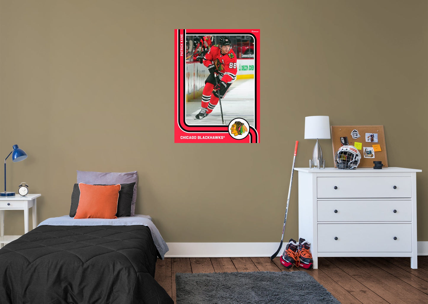 Chicago Blackhawks: Patrick Kane Poster - Officially Licensed NHL Removable Adhesive Decal
