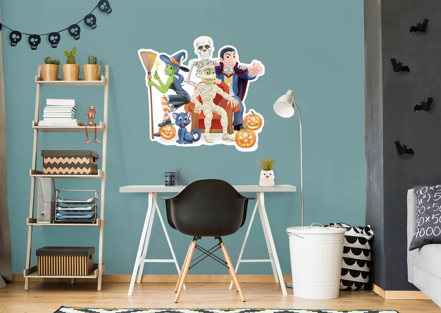 Halloween: Characters Icon        -   Removable Wall   Adhesive Decal