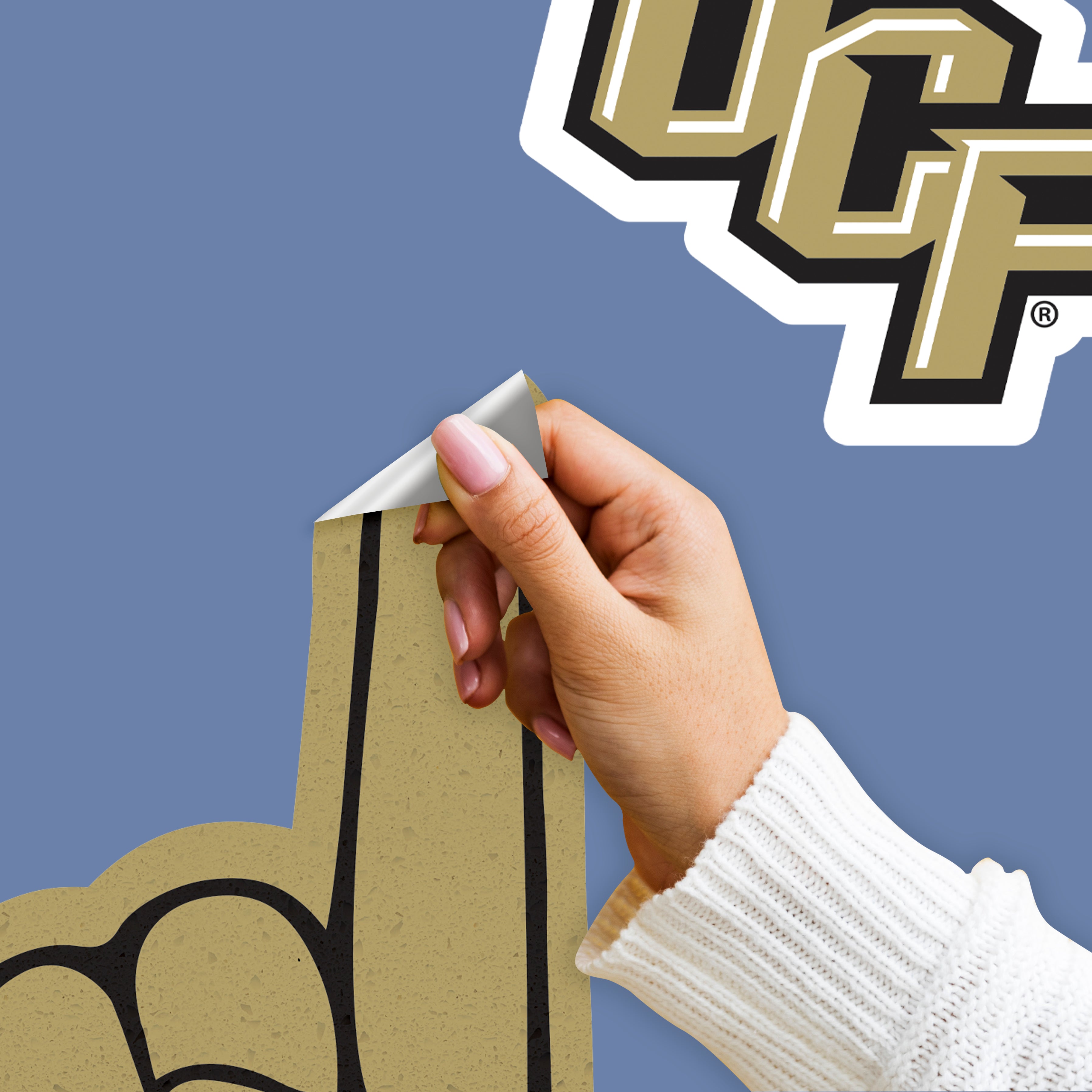 UCF Knights - RealBig Foam Finger Collection - Official NCAA - Reusabl ...