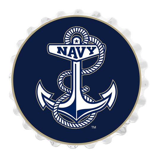 Navy Midshipmen: Anchor - Bottle Cap Wall Sign - The Fan-Brand
