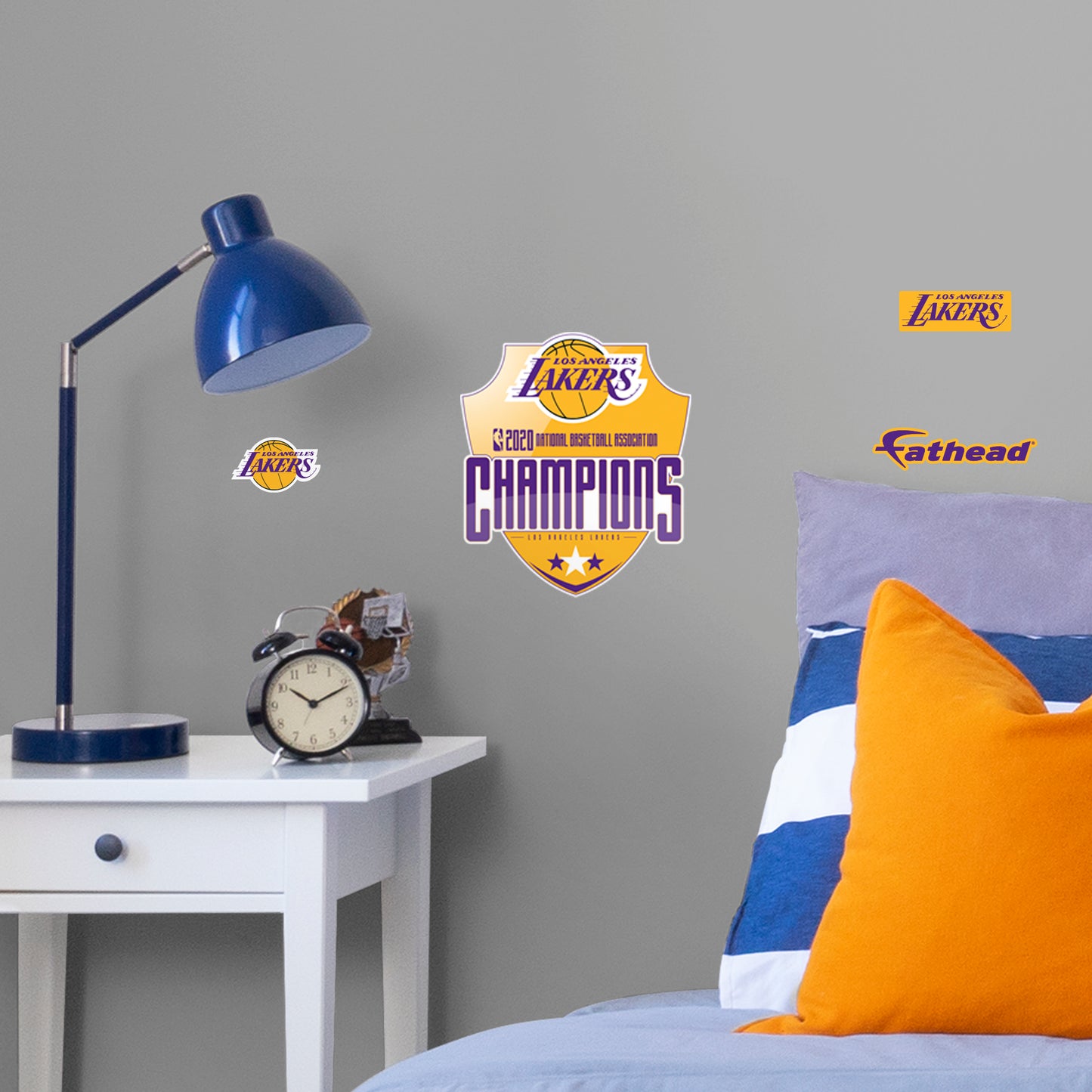 Los Angeles Lakers: 2020 Champions Logo - Officially Licensed NBA Removable Wall Decal
