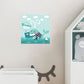Nursery:  Reading Time Mural        -   Removable Wall   Adhesive Decal