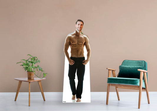 Sports:  Fitness Stand In  Life-Size   Foam Core Cutout  -      Stand Out