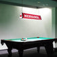 Nebraska Cornhuskers: Standard Pool Table Light - The Fan-Brand