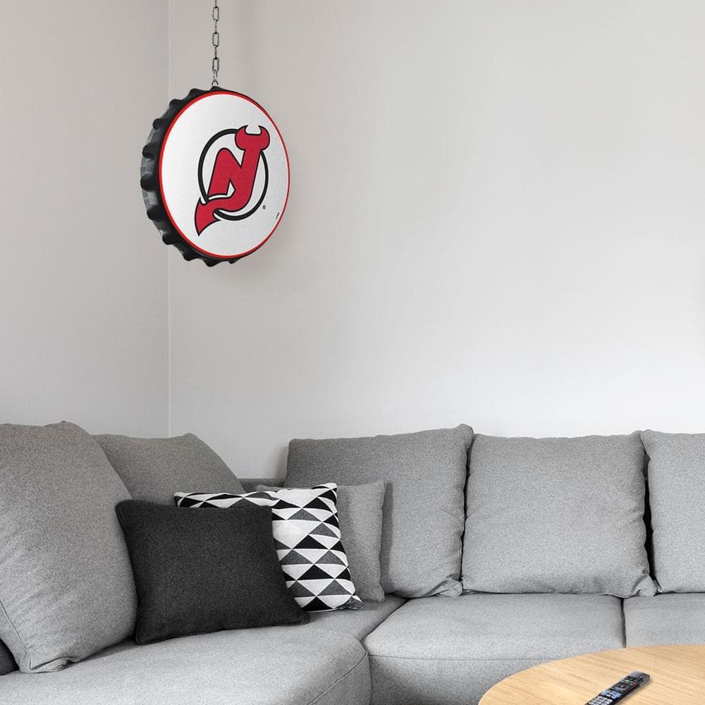 New Jersey Devils: Bottle Cap Dangler - The Fan-Brand