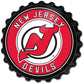 New Jersey Devils: Bottle Cap Wall Sign - The Fan-Brand