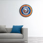 New York Islanders: Modern Disc Wall Clock - The Fan-Brand