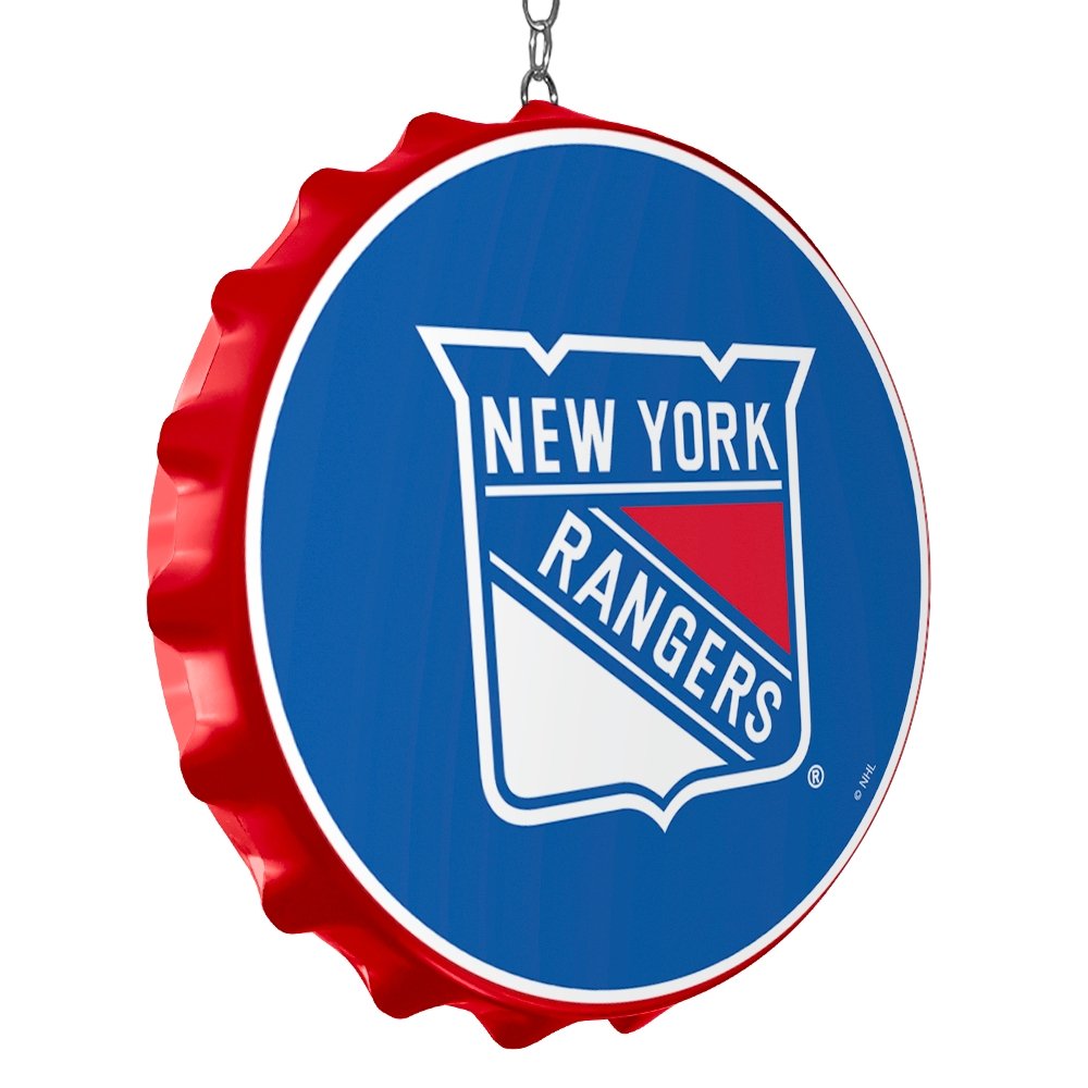New York Rangers: Bottle Cap Dangler - The Fan-Brand