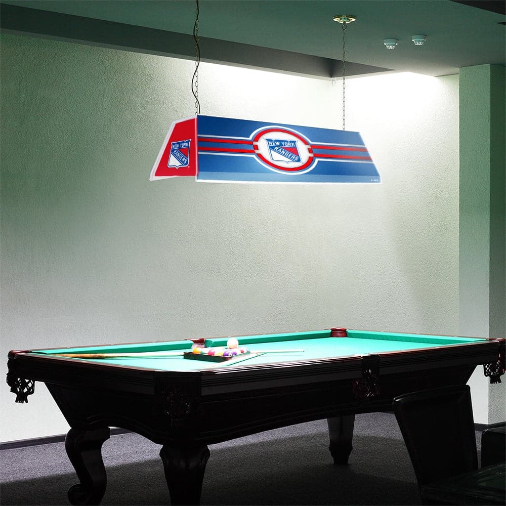 New York Rangers: Edge Glow Pool Table Light - The Fan-Brand