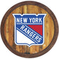 New York Rangers: "Faux" Barrel Top Sign - The Fan-Brand