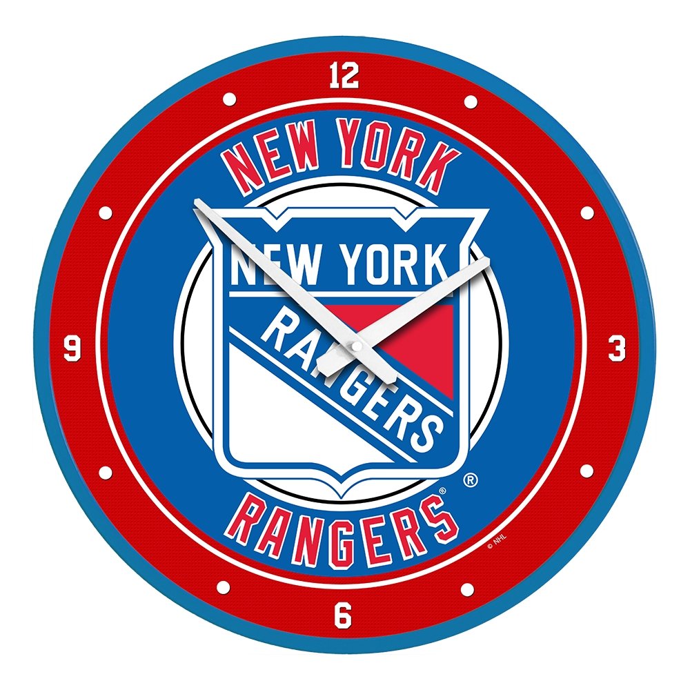 New York Rangers: Modern Disc Wall Clock - The Fan-Brand