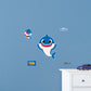 Baby Shark: Daddy Shark RealBig - Officially Licensed Nickelodeon Removable Adhesive Decal