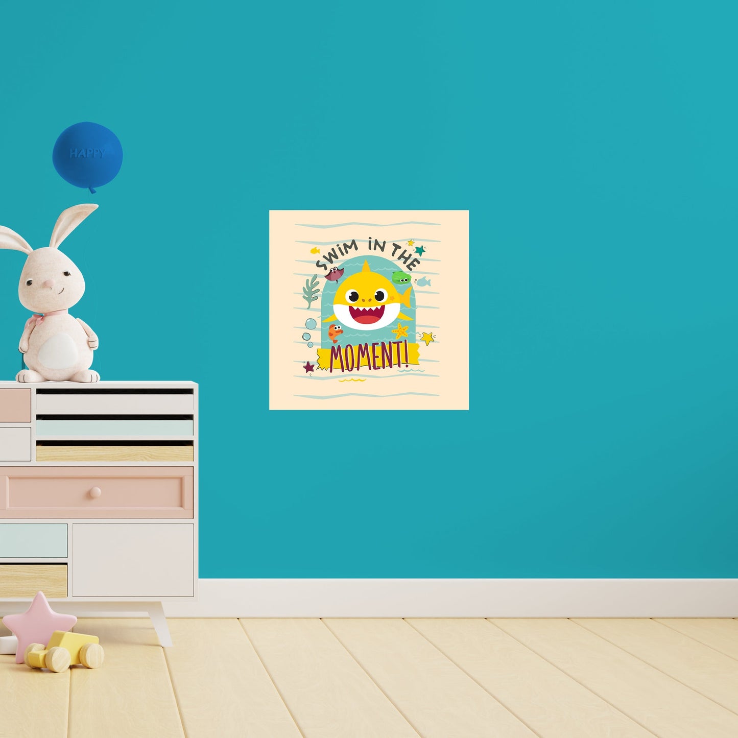 Baby Shark: Your Moment Poster - Officially Licensed Nickelodeon Removable Adhesive Decal