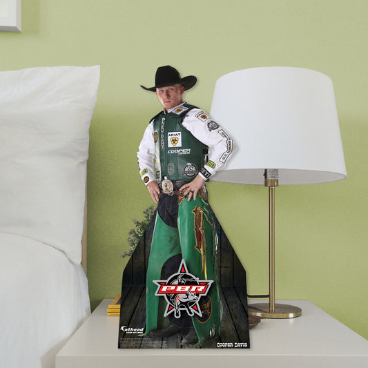 PBR: Cooper Davis Mini   Cardstock Cutout  - Officially Licensed Pro Bull Riding    Stand Out