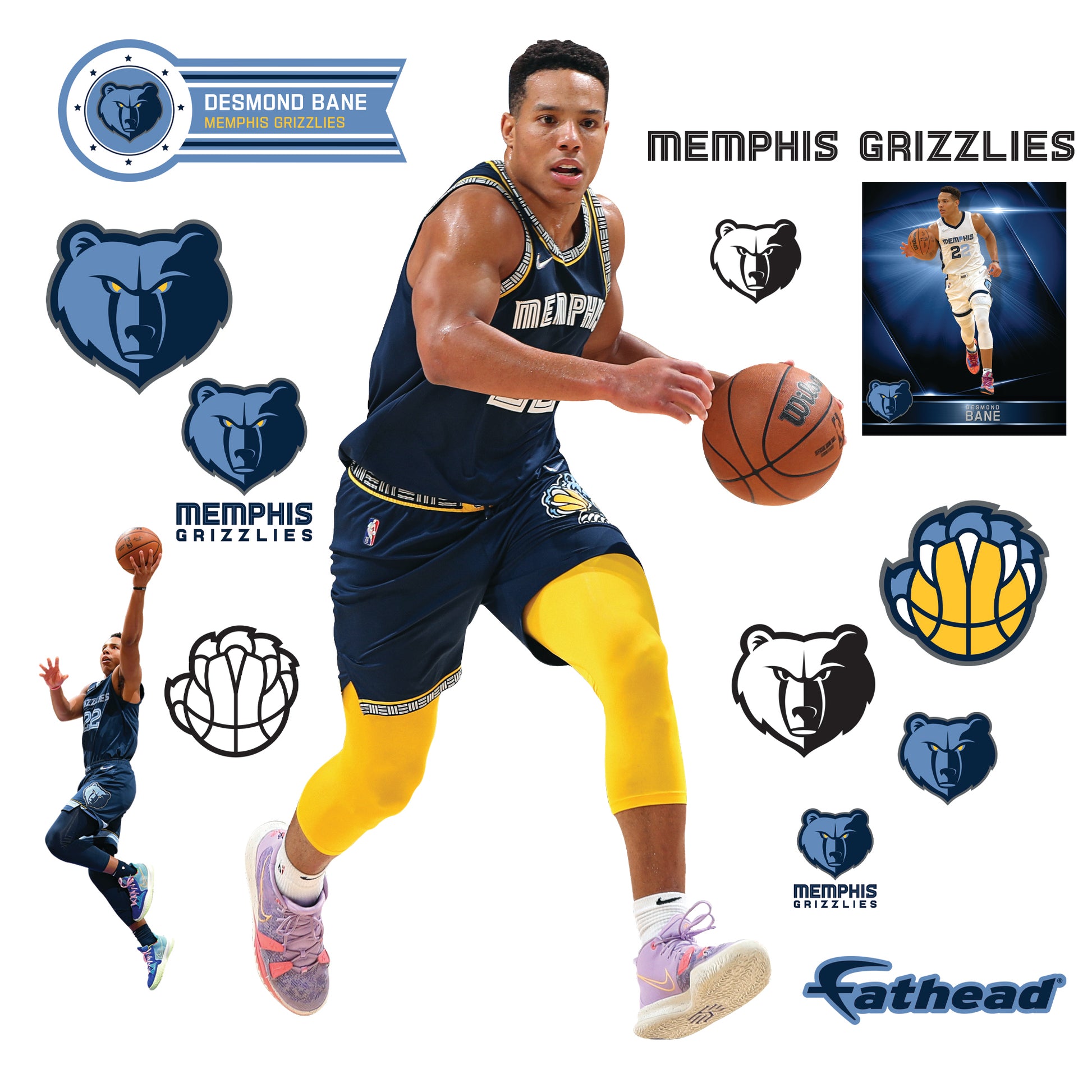 Desmond Bane NBA - Memphis Grizzlies Merchandise