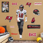 Tampa Bay Buccaneers: Tom Brady Celebration - Officially Licensed NFL Removable Adhesive Decal