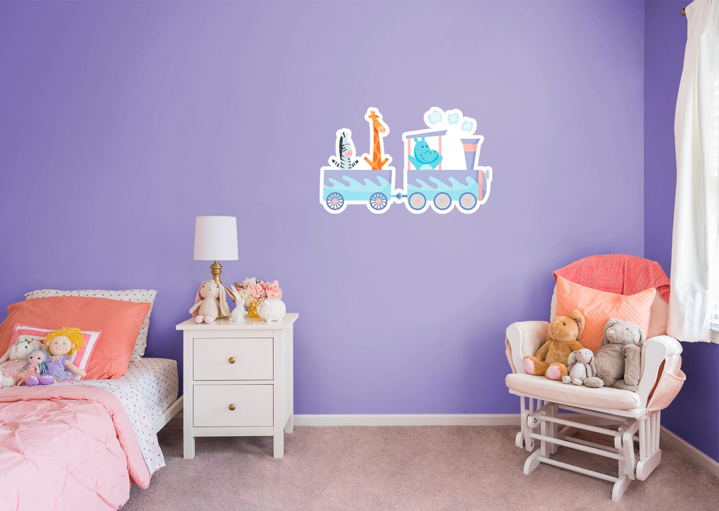 Nursery:  Hipo And Friends Icon        -   Removable Wall   Adhesive Decal