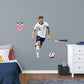Christian Pulisic  RealBig        - Officially Licensed USMNT Removable     Adhesive Decal